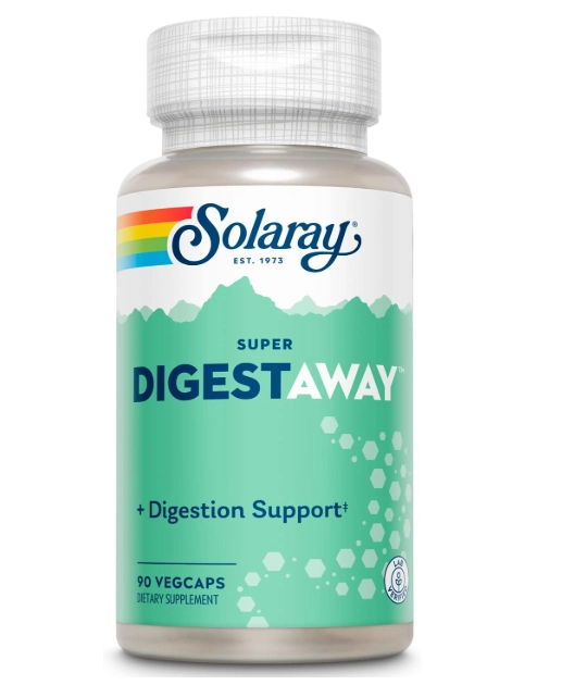 Digestaway Enzimas Digestivas, 90 Cápsulas, Solaray