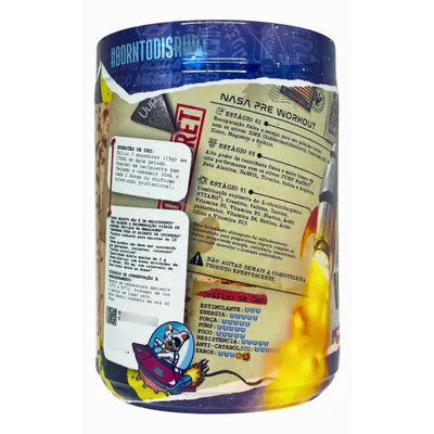 Pré-treino Warzone Rocket Energy Bomb Green 450g - Under Labz