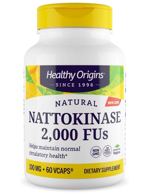 Nattokinase 2000 Fu's, 60 Cápsulas, Healthy Origins