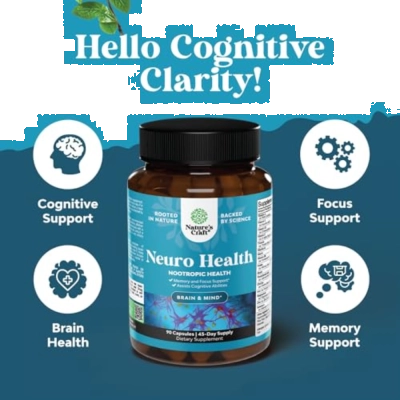 Neuro Health, 90 Cápsulas, Natures Craft