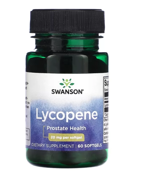 Licopeno, 20mg, 60 Cápsulas, Swanson