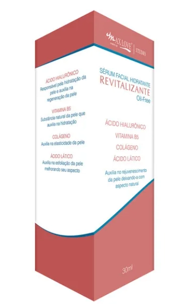 Sérum Facial Revitalizante, 30ml, Max Love