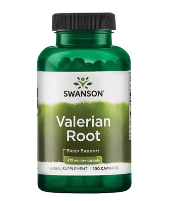 Valerian Root 475 mg, 100 cápsulas, Swanson
