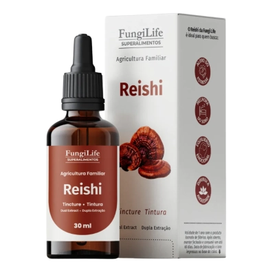 Extrato Líquido Cogumelo Reishi, 30ml - Microdose Life