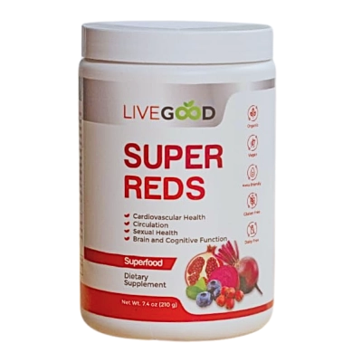 Super Reds Orgânico 210 g - LiveGood