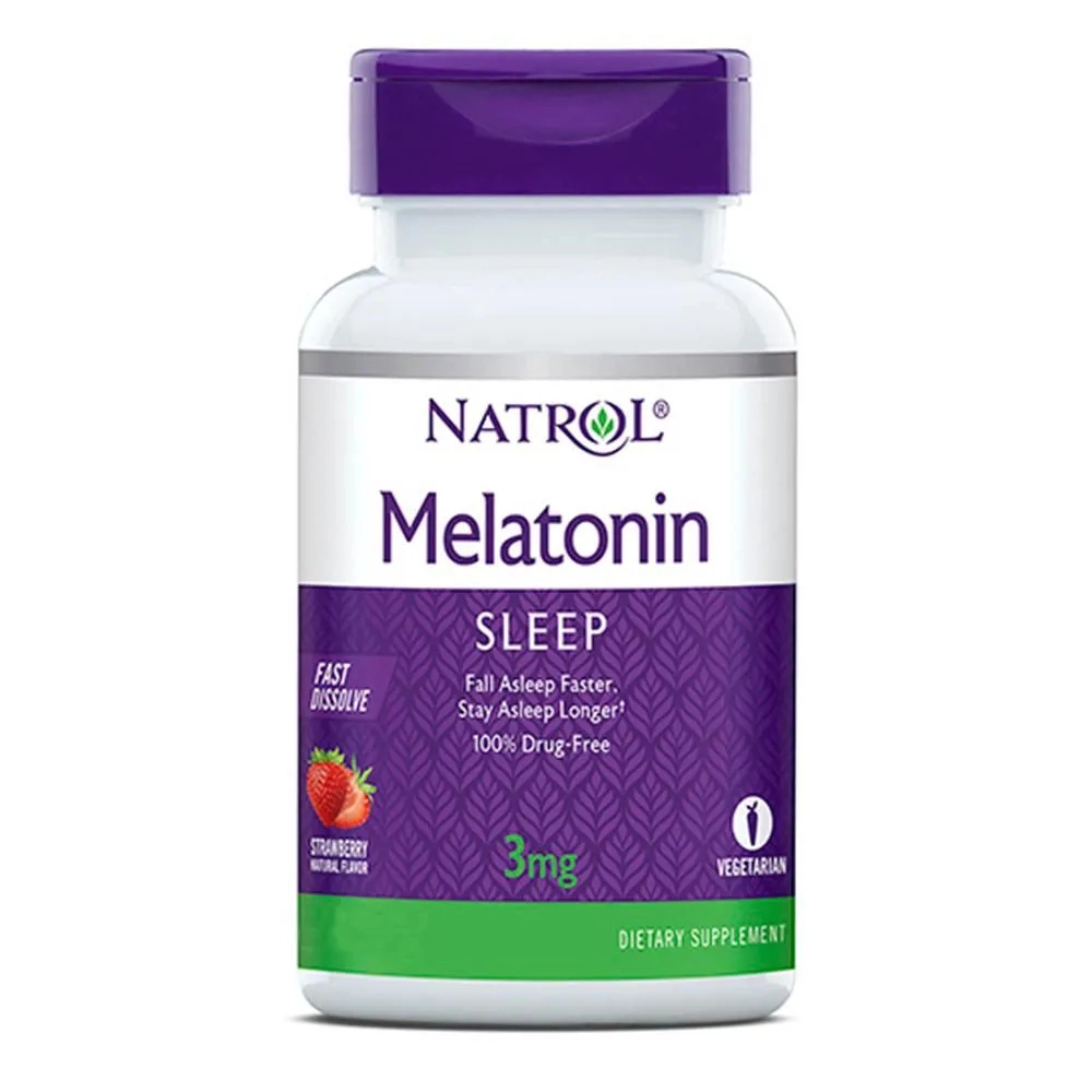 Melatonina, 3mg, 150 comprimidos Sublingual, Natrol