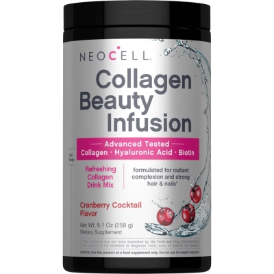 Collagen Beauty Infusion, Cranberry Cocktail, 258g, Neocell 