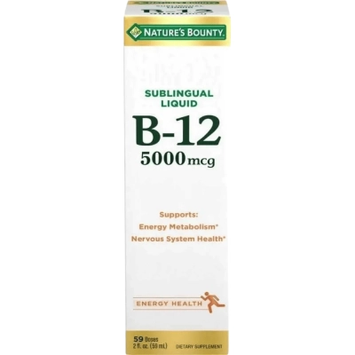 B12 Sublingual 5000 Mcg - Nature's Bounty