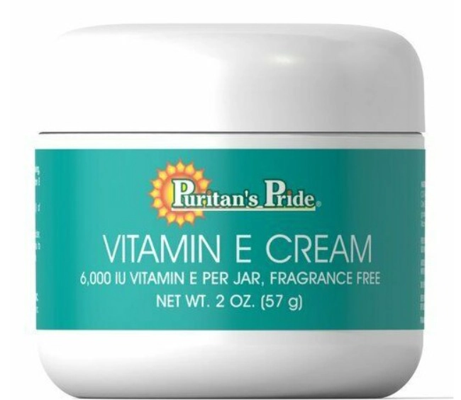 Creme Hidratante de Vitamina E, 6.000UI, 57g, Puritans Pride