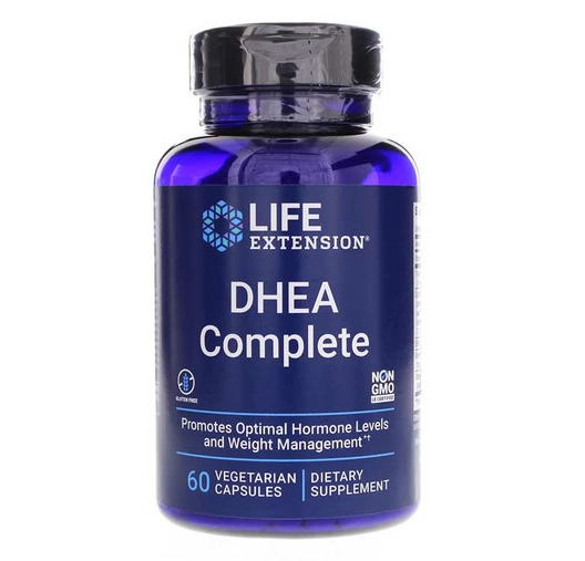 Dhea Complete 25mg 7-keto 100mg 60 Capsulas, Life Extension