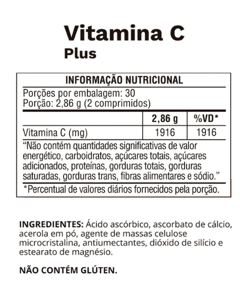 Vitamina C Plus, 60 Comprimidos, Ocean Drop