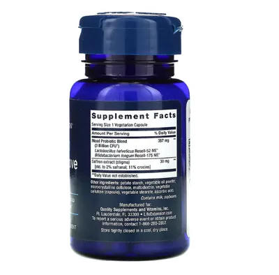 Melhoramento do Humor FLORASSIST, 30 Cápsulas, Life Extension