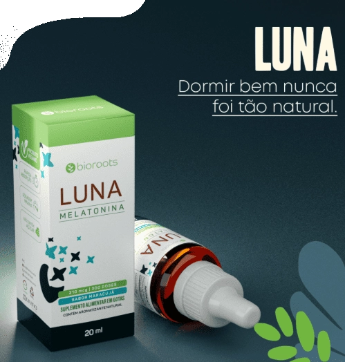 Melatonina Luna 210mcg, 20ml Sabor Maracujá, Bioroots