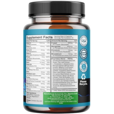 Neuro Health, 90 Cápsulas, Natures Craft