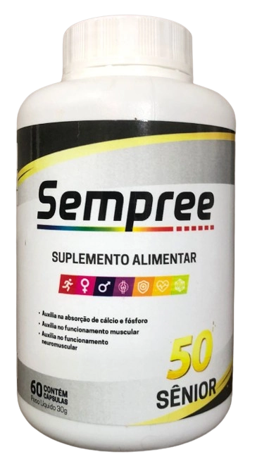 Suplemento Sempree, Sênior 50+, 60 capsulas, Alquimia