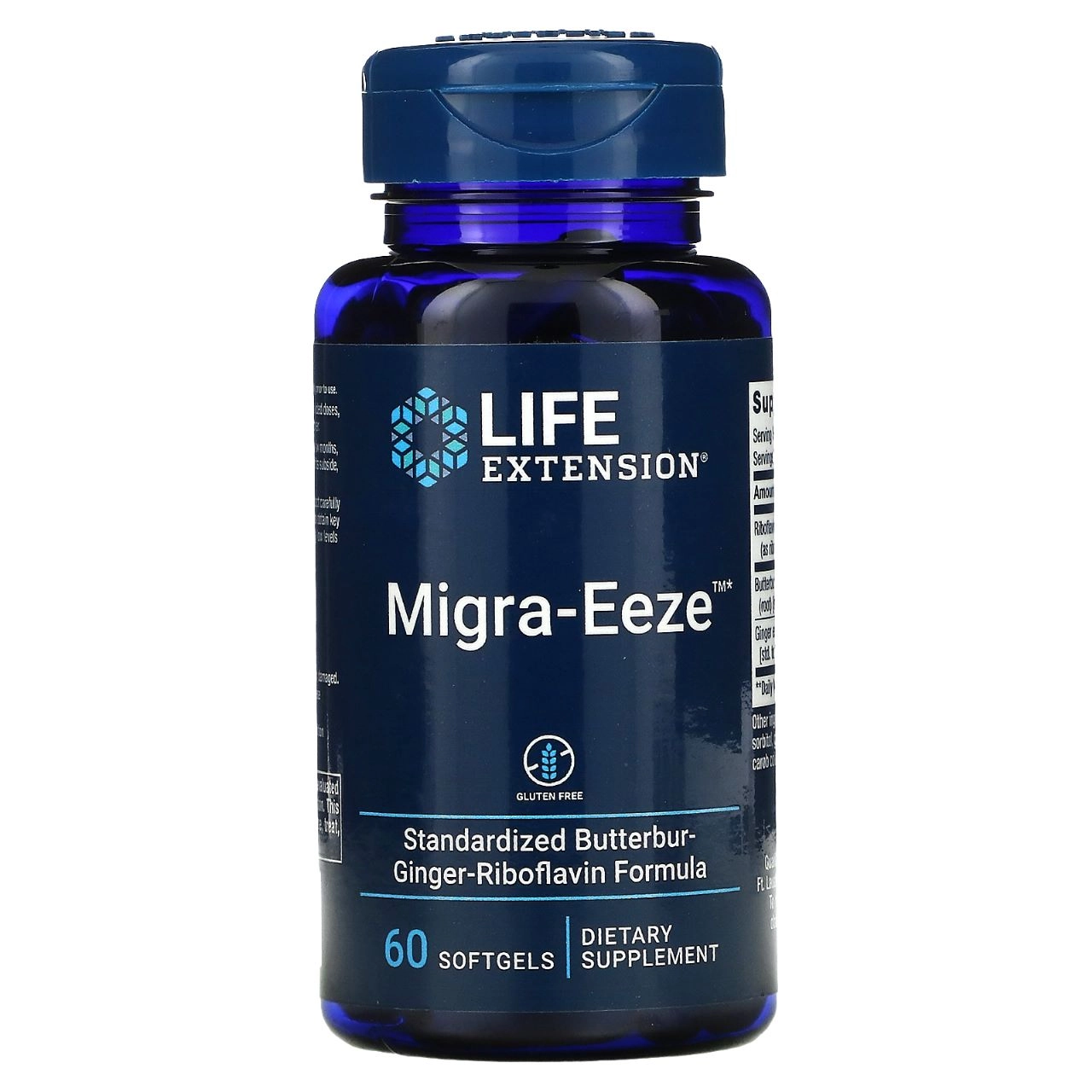 Migra-Eeze, 60 Cápsulas, Life Extension