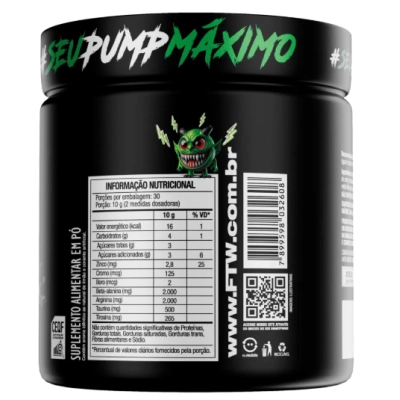 Diabo Verde Dilabol Pump, 300g, Sabores, FTW