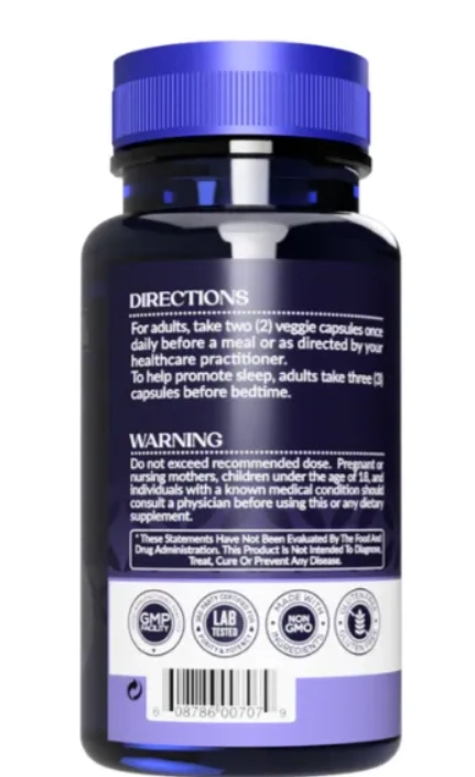 Magnésio Citrate, 1500mg, 60 Capsulas, Earth's Creation