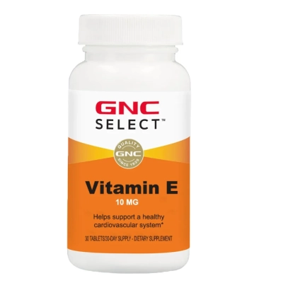 Vitamina E 10mg, 30 Tabletas, GNC Select