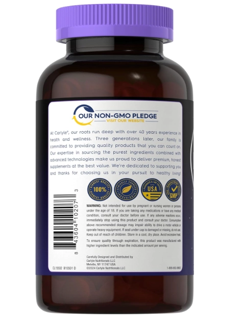 Melatonina 10mg, 180 Gomas Sabor Frutas Silvestres, Carlyle