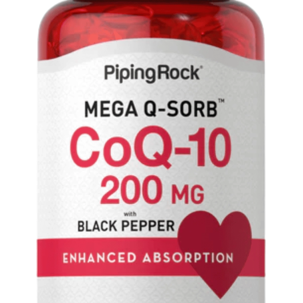 CoQ10 200 mg 90 Gels de Rápida Absorção - Piping Rock