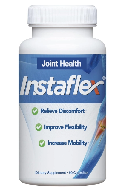 Instaflex, Suporte Articular Com Glucosamina, MSM, Cúrcuma, Gengibre, Pimenta caiena e Ácido hialurônico, 90 Cápsulas