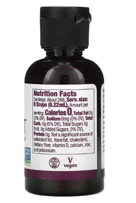 Adoçante líquido Vegano, Real Food, Monk Fruit orgânico, 59ml, Now