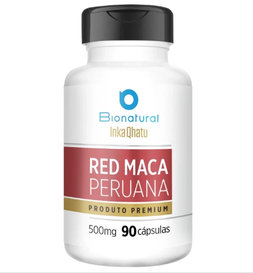 Red Maca, 500mg, 90 Capsulas, Inka Qhatu
