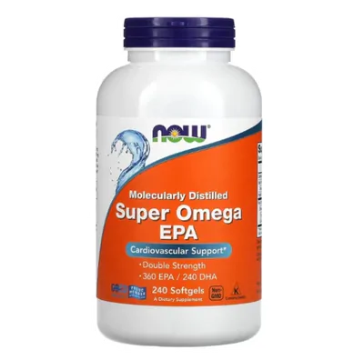 Super Ômega EPA, 720 EPA/480 DHA, 240 Cápsulas, Now