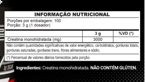 Creatina 100% Pure, 300g, Cell Force