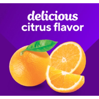 GLP-1 Support Fibras Plus, com vitaminas D, B12 e Ácido Fólico, 90 Gomas Sabor Cítrico sem açúcar, Vitafusion