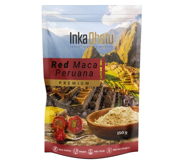 Red Maca Peruana, 150g, Inka Qhatu
