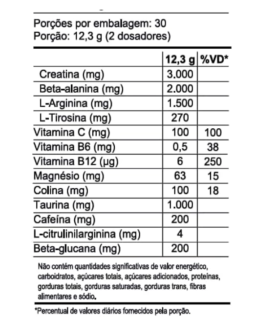 PréTreino Vapor X5, 369,g Sabor Citrus Paradise, Muscletech