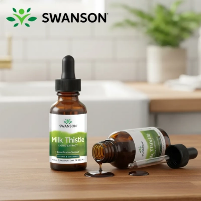 Milk Thistles Liquid Extract, 29.6ML,Swanson