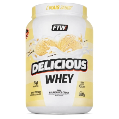Whey Delicious, 900g Sabores, FTW