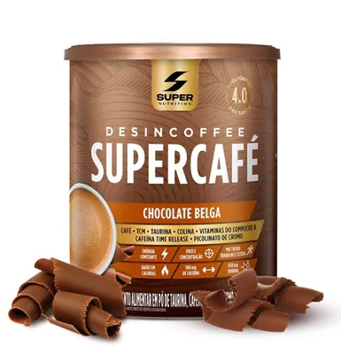 Desincoffee Supercafé, Sabor Chocolate Belg, 220g, Desinchá Desincoffee Supercafé, Sabor Chocolate Belg, 220g, Desinchá