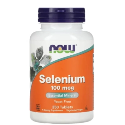 Selênio 100mcg, Comprimidos Opções, Now