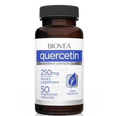 Quercetina 250mg, 50 Cápsulas, Biovea