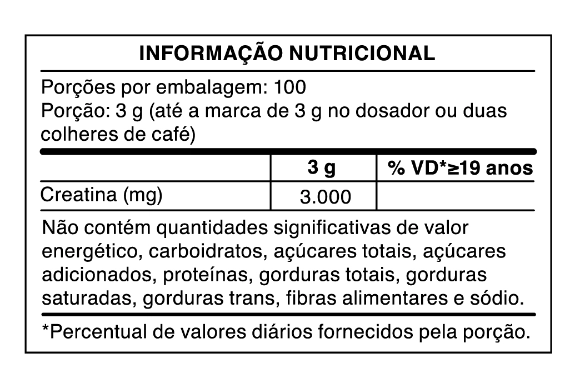Creatina, 100% Pure, 300g, Bioroots