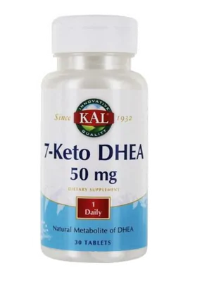 7-Keto DHEA 50mg, 30 Tabletes, Kal