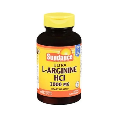 Ultra L-Arginine, 1000mg, 60 Cápsulas, Sundance