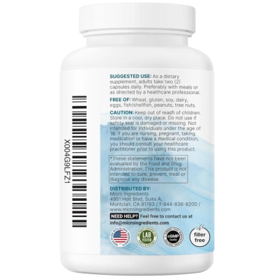 Multivitamínico Metilado Puro, Fórmula 19 em 1 com Vitaminas C, D, B12, Folato, Magnésio e Zinco, 40 Cápsulas, Micro Ing