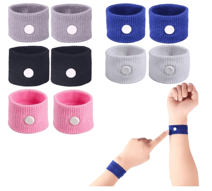 Pulseiras para enjôo, Pulseiras de pulso para viagens, LYJEE