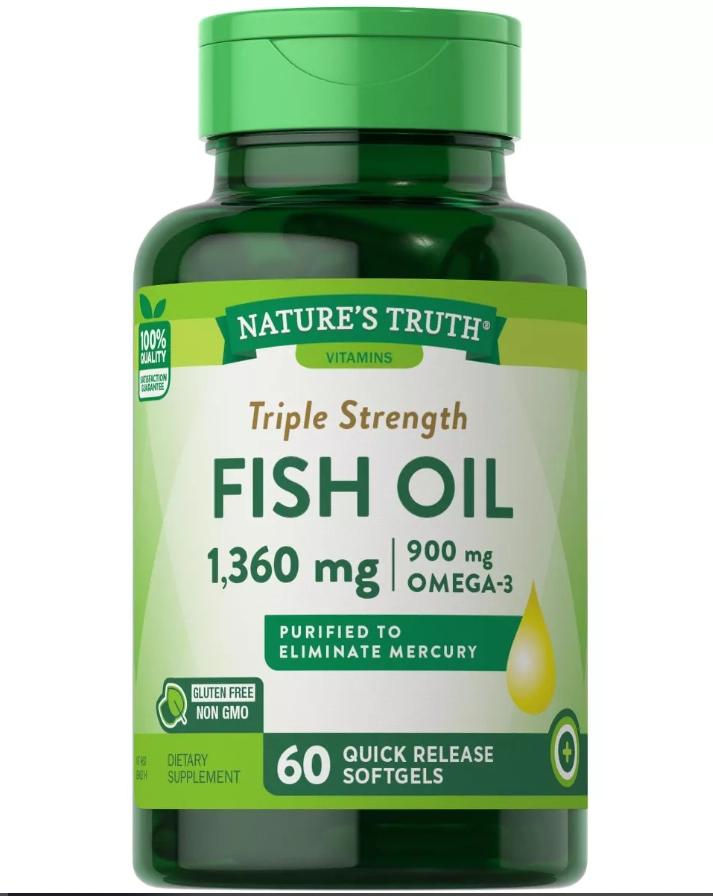 Ômega 3, 1400mg, 60 cápsulas, Nature's Truth