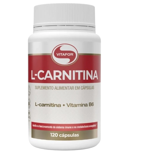 L-Carnitina, 120 Cápsulas, Vitafor