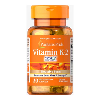 Vitamina K2, 50mg, 30 Cápsulas, Puritan's Pride