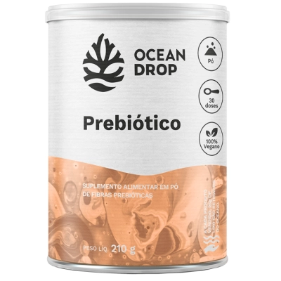 Prebiótico Fibras Alimentares, 210g, Ocean Drop