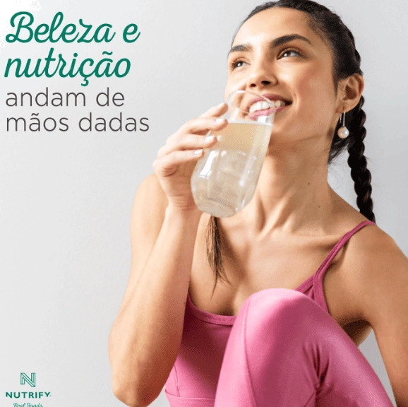 Collagen Renew, Colágeno Hidrolisado em Pó 300g Sabores, Nutrify