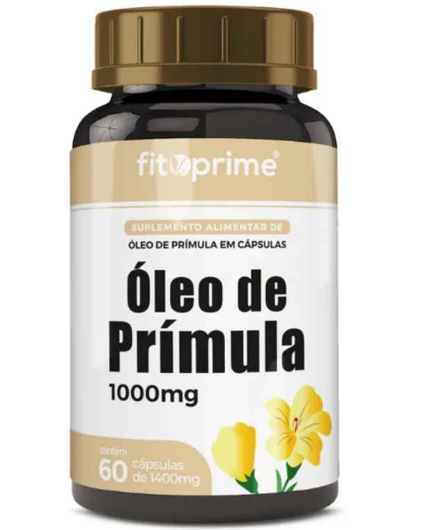 Óleo de Prímula, 1000mg, 60 Cápsulas, Fitoprime