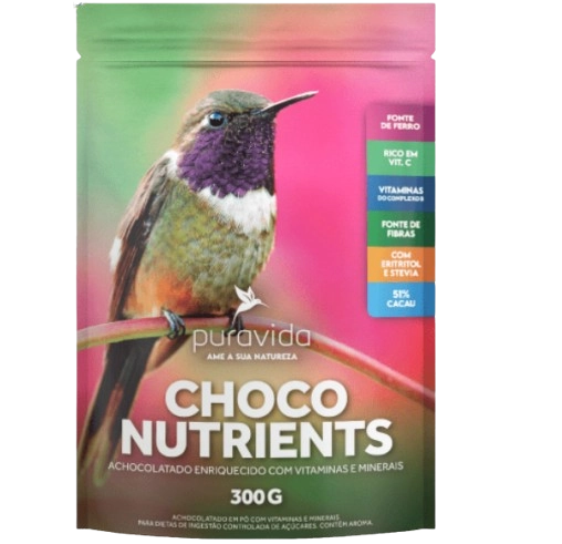 Choco Nutrients, Achocolatado Multivitaminado, 300g, PuraVida